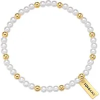 Yokoamii Perlenarmband Y510 (1-tlg), mit Perle (synth)