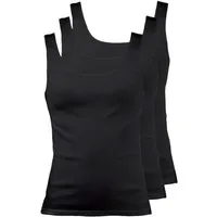 Schöller Achseltop 3er Pack Damen Achselhemd Baumwolle (Packung, 3-St) -