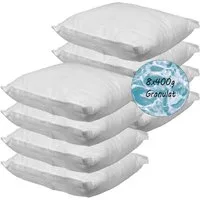 Mojawo Luftentfeuchter 8 x 400 Gramm Luftentfeuchter Nachfüllpack Vliesbeutel Granulat
