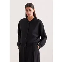 seidensticker Klassische Bluse 1/1 Rundhals Uni