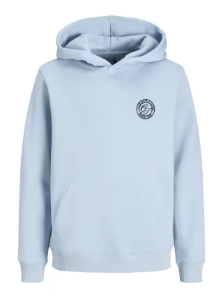 JACK&JONES - JJALLIANCE SWEAT HOOD JNR Celestial Blue - Gr. - 176