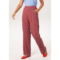 Aniston CASUAL Schlupfhose allover mit gemusterten Punkten bedruckt