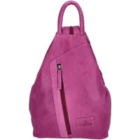 The Skandinavian Brand Freizeitrucksack The Skandinavian Brand Damen Leder Rucksack Purple (1-tlg)