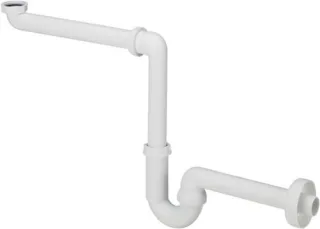 Viega Röhrengeruchverschluss 5729 in G1 1/4 x 40mm Kunststoff weiss 606237