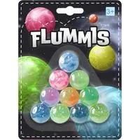 Flummi 25 Millimeter, 10 Stück auf Blisterkarte, Ball