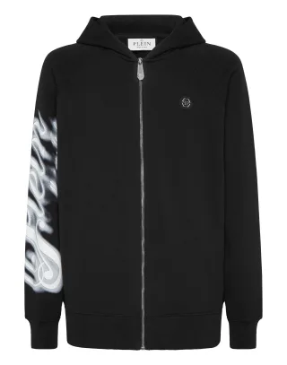 Zip Hoodie Blur Signature