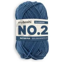 myboshi No.2 Wolle, Babywolle Häkelwolle, 100 m (1-St., No.2 Wolle Original Babywolle), Uni