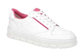 Paul Green Damen Halbschuhe Sneaker 5220-01x Wei? Barbie Glattleder Super Soft