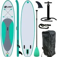 EXPLORER SUP-Board Explorer SUP 300, (Set, 6 tlg., mit Paddel, Pumpe und Transportrucksack)