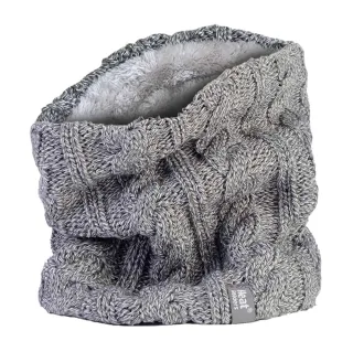 Wärmehalter - Ladies Thick Cable Knit Fleece Lined Neck Warmer