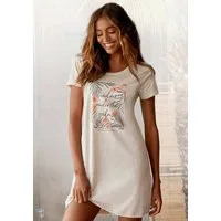 LASCANA Sleepshirt mit Palmen-Print