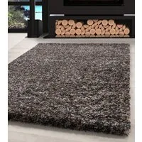 Carpettex Hochflor-Teppich Meliert Design, Läufer, Höhe: 30 mm, Teppich Meliert Design Teppich Wohnzimmer versch. farben und größen