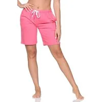 Normann Relaxanzug Damen Shorty Schlafanzug Pyjama Hose kurz - perfekt zu kombinieren