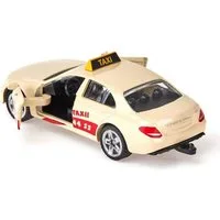 Siku Spielzeug-Auto SIKU 1502 Taxi Mercedes-Benz E-Klasse – Metall, Creme