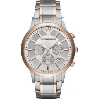 Emporio Armani AR11077 Herrenuhr Renato Rose Gold