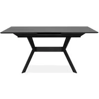 Finori Esstisch, Dekor Stein dunkel / schwarz B x H x T ca. 160-200 x 76 x 90 cm