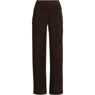 Strickcord-Hose Straight Fit für Damen, Damen, size: regular, Braun, Elasthan/Baumwoll-Mischung/Polyester-Mischung, by Lands' End