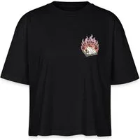Spreadshirt T-Shirt Spicy Book Club – Für heiße Lesenächte Boxy Shirt Damen (1-tlg)