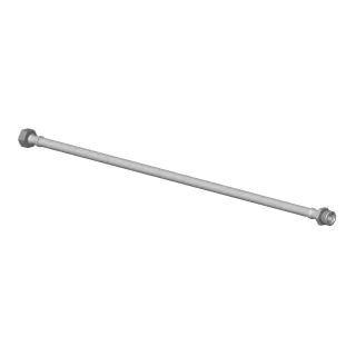 Dornbracht Druckschlauch mit Überwurfmutter Ersatzteile 04300404900 1/2" x 1/2" x 600 mm 0430040490090