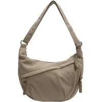 LuxusKollektion Umhängetasche Umhängetasche Cord Crossbody Half Moon Damen Khaki-cord
