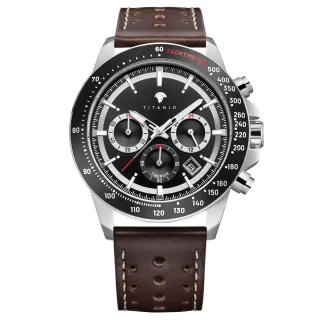Titanio Uhr Tiberius Silber