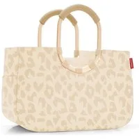 REISENTHEL® Tragetasche LOOPSHOPPER M, Beige, Creme, 12 Liter, Polyester, (1-tlg), Wasserabweisend, mit herausnehmbarer Kosmetiktasche