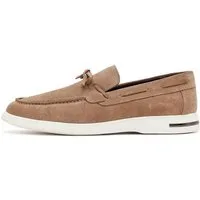 Derimod Lässige Loafer aus Veloursleder Loafer Echtes Wildleder, Lederfutter, EVA-Sohle, Slip-On-Design