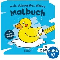 Mein allererstes dickes Malbuch (Badeente) / diverse