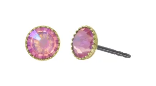 konplott - Ohrstecker - Black Jack pink
