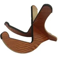 pi-music Gitarrenständer pi-music Gitarrenständer Holzoptik – sicher & elegant, mit Softgrip Auflagen