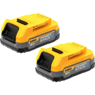DEWALT XR Powerstack Akku 18V 1,7 Ah 2er-Set - DCBP034E2-XJ