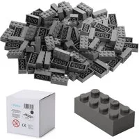 Katara 120 Steckbausteine 4x2 Noppen, Spielzeug Konstruktionsspielsteine, (Packung), 100% Kompatibel Sluban, Papimax, Q-Bricks, LEGO®