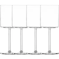 SCHOTT ZWIESEL Weißweinglas Weißweinglas 4er-Set Modo klar, Tritan-Kristallglas