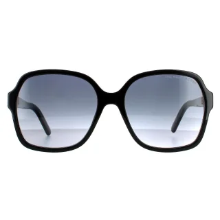 Marc Jacobs Square Womens Schwarz Dunkelgrau Gradient 90041091
