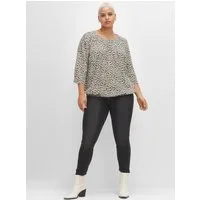 Sheego Klassische Bluse Tunika 3/4-Arm