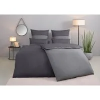 TOM TAILOR HOME Bettwäsche Henry, Renforcé, 3 teilig, Bettwäsche aus Baumwolle, mit GRATIS-Zugabe: Sporthandtuch
