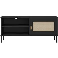 Woodroom TV-Board Valencia (Kiefer massiv lackiert 105x47x40 cm), modernes Lowboard, Fernsehschrank, Tv-Schrank
