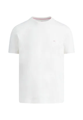 FYNCH-HATTON - T-Shirt, slub new offwhite - Gr. - XL