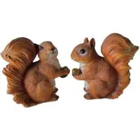 Garden Pleasure Gartenfigur Eichhörnchen, FILLY & FLUFFY, Polyresin, 2 Stück
