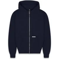 Dropsize Sweatjacke Dropsize Herren Super Heavy Blank Zip-Hoodie