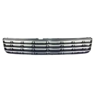 Kühlergrill Sportgrill Gitter Front Grill Chrom Schwarz für VW Passat 3B B5