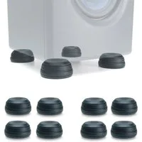 keepdrum Lautsprecherständer keepdrum Lautsprecher Boxen-Füße SSA300 8 Stück, (bis 10,00 Zoll, Boxen-Füße, Schwingungsdämpfer 8 Stück, für 1 Boxenpaar)