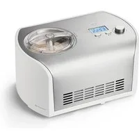 Springlane Eismaschine Elli selbstkühlend - Kompressor & LCD-Display, 1,20 l, 135,00 W, Eiscreme in 45 Min - Eiscrememaschine aus Edelstahl