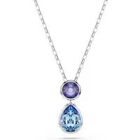 Swarovski Kette mit Anhänger Schmuck Geschenk Chroma Halskette, mit Swarovski® Kristall