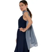 MayTree Modeschal Chiffon Schal Stola Umschlagtuch für Abendkleid Cocktailkleid 70x180, (Stück, 1-St)