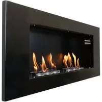 Kaminbau Mierzwa Echtfeuer-Dekokamin Aurora (Supreme, Brenngel & Bio-Ethanol Kamin inkl. 6 Brenndosen & Keramische Watte), Farbwahl, Gelkamin, Ethanolkamin, Kaminofen, Wandkamin