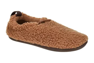 UGG 1143952 HWD Plushy Slipper Damen Hausschuhe Braun Warmfutter