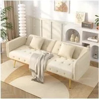 HAUSS SPOLE Schlafsofa mit Schlaffunktion,2er-Set Tagesbett mit verstellbarer Rückenlehne