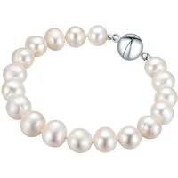 Valero Pearls Perlenarmband silber, mit Süßwasser-Zuchtperlen