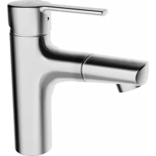 Hansa Waschtischarmatur Hansaronda 03012173 chrom, mit herausziehbarer Handbrause